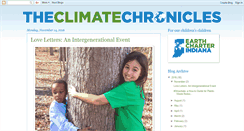 Desktop Screenshot of climatechronicles.com